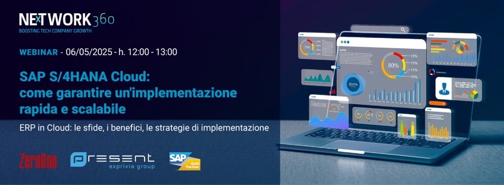 Webinar: SAP S/4HANA Cloud: come garantire un'implementazione rapida e scalabile